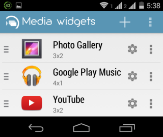 Widgets In A Group