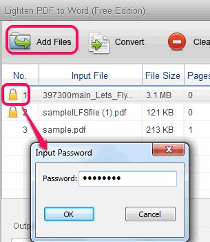 add PDF files in bulk