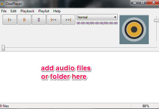 add audio files