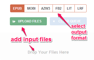 add input files