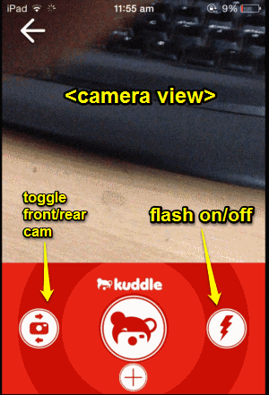 camera kuddle