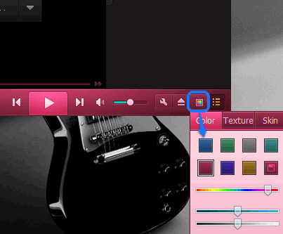 change interface color