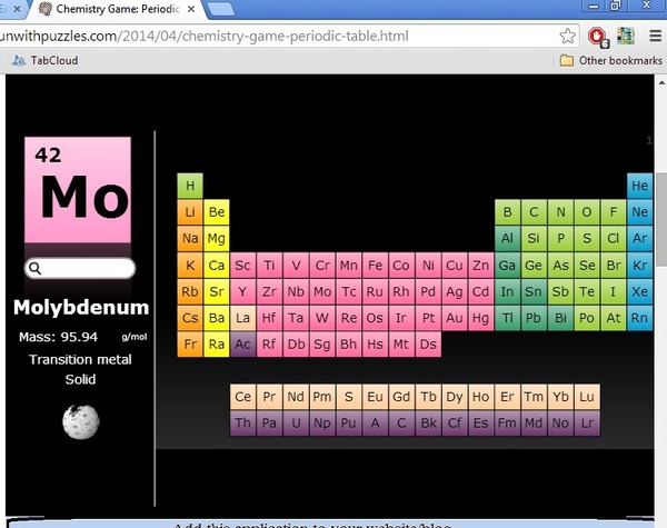 chrome periodic table of elements learning chrome 2