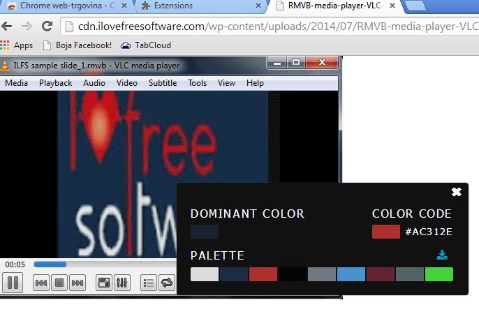 color palette extensions google chrome 4