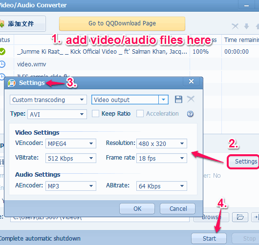 convert audio video files