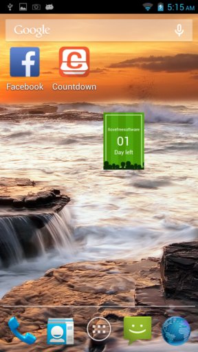 countdown apps android 5