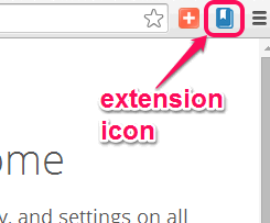 extension icon