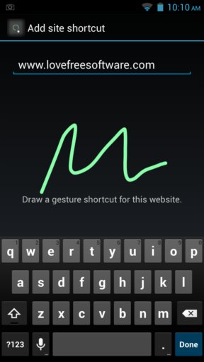 gesture apps for android 4