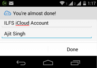 Add iCloud Mail Account