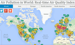Air Pollution in World web app