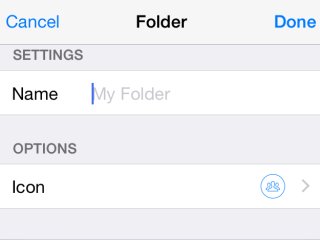 Creating Folder