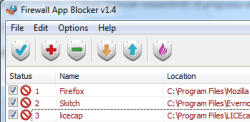 Firewall App Blocker- block programs from accessing Internet