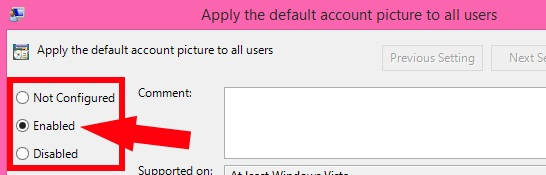 Make deafult Account Picture-Enabled