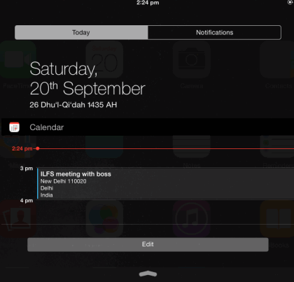 Notification Center