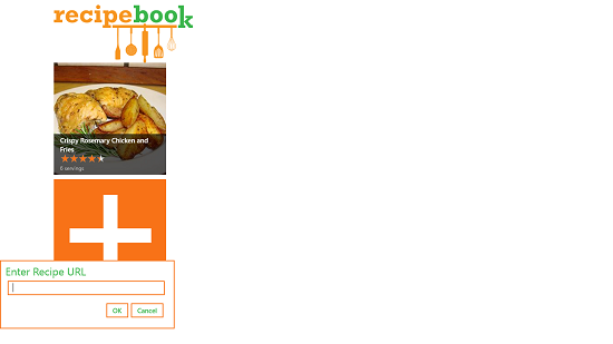 RecipeBook add recipe