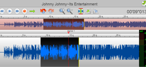 Selecting Editing Area