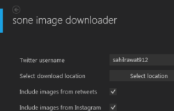 Sone Image Downloader
