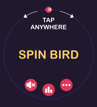 Spin Bird Welcome Interface