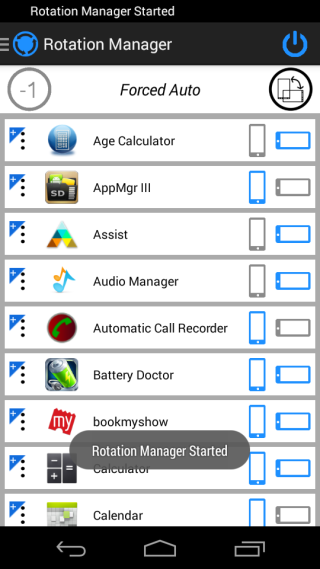 Starting Rotate Manager