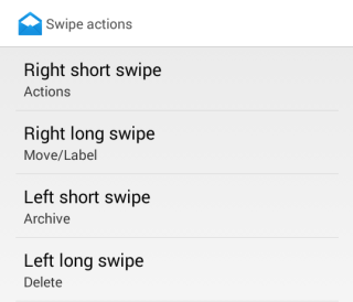Swipe Actions