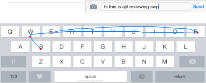 Swipe Keybaord for iOS 8