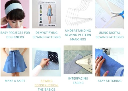 learn sewing online