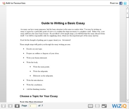 learn to write essays