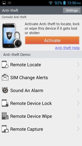 anti theft alarm apps for Android 3