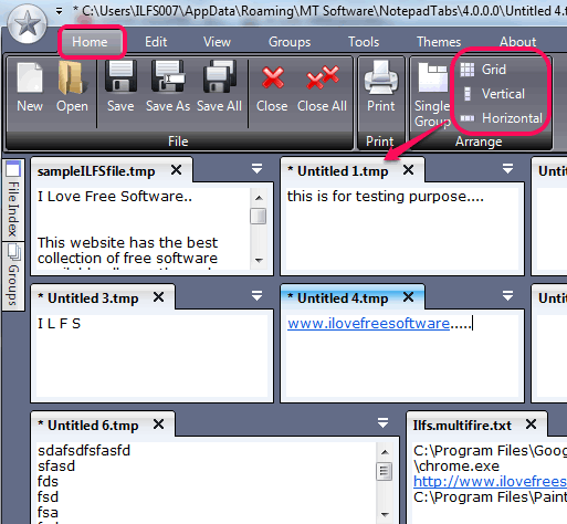 Free Text Editor To Open Multiple Text Files Together