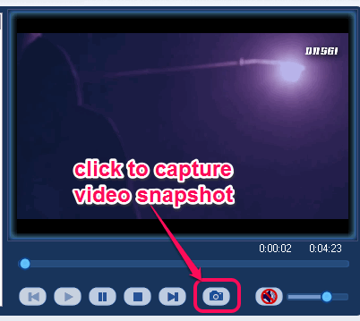 capture snapshot of video