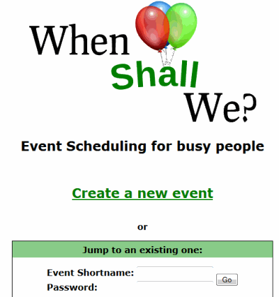 create a new event option