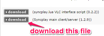 download Syncplay client