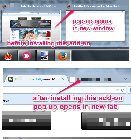 open pop-ups from a website in new tab instead of new window