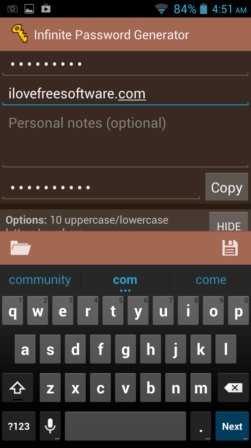 password generator apps android 5