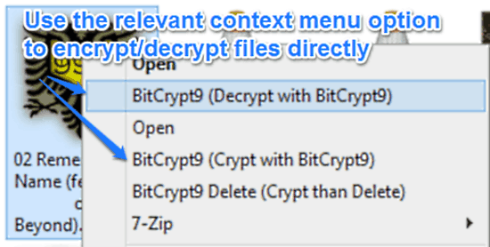 right click bitcrypt9