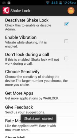 shake lock android apps 1