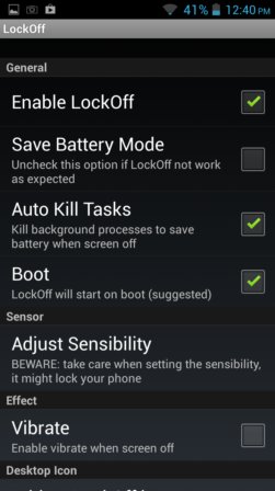 shake lock android apps 3