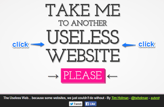 theuselesswebhomepage