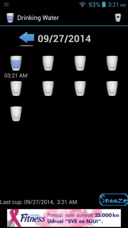water drinking reminder apps android 2