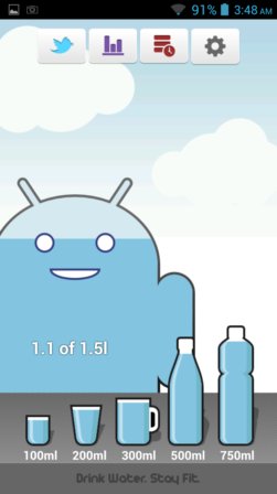 water drinking reminder apps android 3