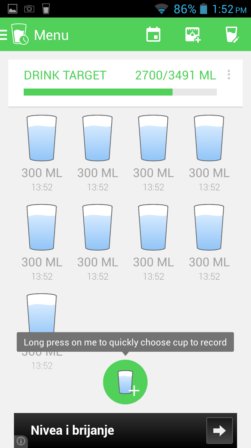 water drinking reminder apps android 4