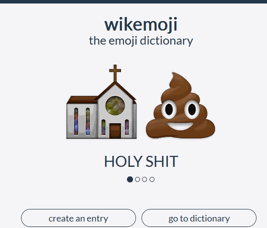 wikemoji- homepage