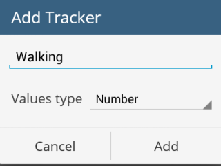 Adding Tracker