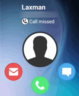 After Call Actions Home Interface
