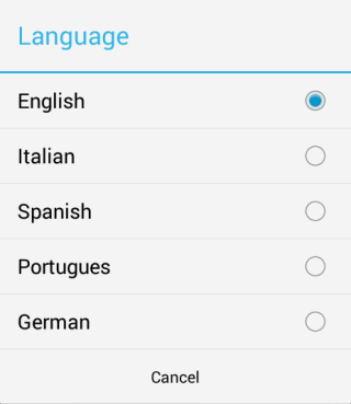 Choose Language