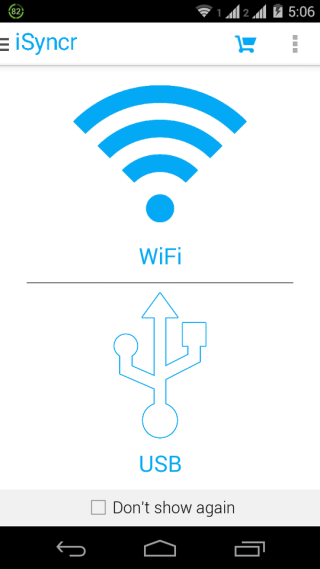 Choose WiFi