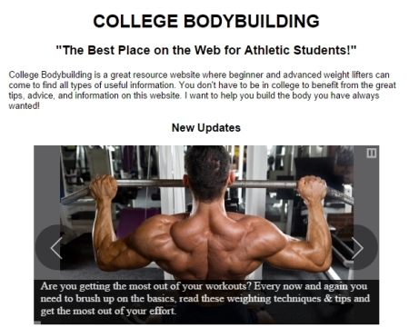 learn about body building