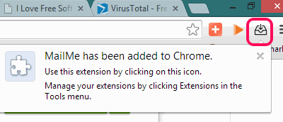 MailMe extension icon