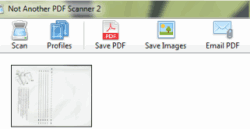 Not Another PDF Scanner 2- generate PDF file of paper document