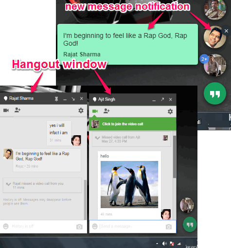 Official Google Hangouts app